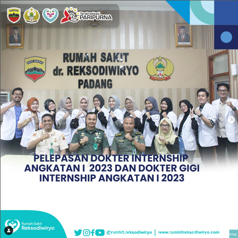 Pelepasan Dokter Internship Angkatan I 2023 dan Dokter Gigi internship Angkatan I 2023